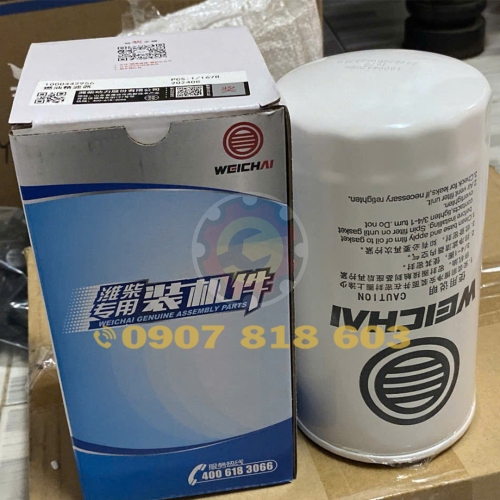 Bộ Lọc dầu (nhớt) máy Xúc Lật  ZL50 - Động cơ Weichai